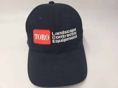 Boné chapéu vintage Toro Landscape Contractor Equipment Main Street Mower Strapback - Imagem 1 de 4