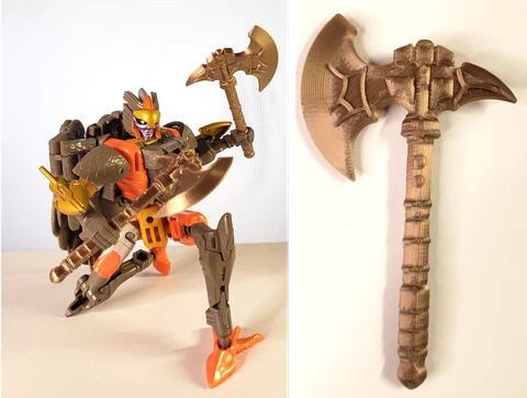 Airazor Axe Transformers War for Cybertron Kingdom WFC-K14 Upgrade kit TF-Lab Cover