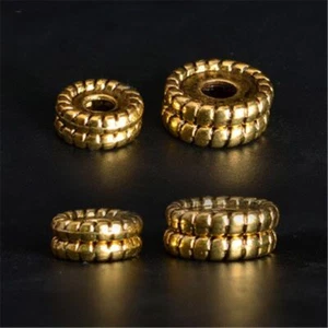 Cionondoli sciolti perline distanziatore rondelle perline fai da te fare gioielli 8 mm 10 mm 12 mm 50 pz - Foto 1 di 14