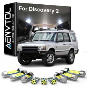 7Pcs Car LED Interior Accessories For Land Rover Discovery II 2 L318 1999-2004 - Picture 1 of 14