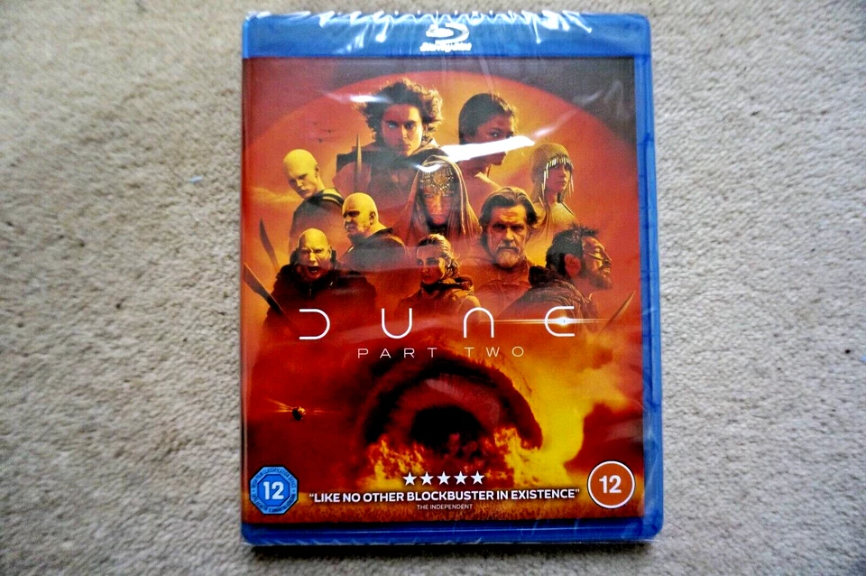 BLU-RAY DUNE PART TWO   PART 2   BRAND NEW SEALED UK STOCK - Image 1 of 2