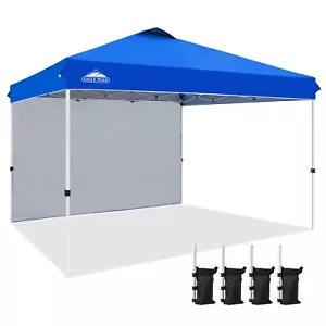 EAGLE PEAK 12x12 Pop Up Canopy Tent with 1 Sidewall - Picture 1 of 87
