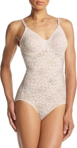 Maidenform Lace Body Briefer M3008, 38B - Picture 1 of 3