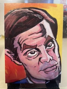 Bam! Box April 2021 Fan Art Card -KAMAL KAHN By Trey Baldwin -James Bond Villain - Picture 1 of 2