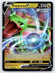 Rayquaza V 100/159 Ultra Rare Crown Zenith Pokemon Karte - NM Near Mint - Bild 1 von 2