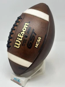 Wilson GST Full-Size Football Fully Game Prepped Mudded Conditioned Tacked NEW - Picture 1 of 12