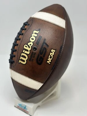 Wilson GST Full-Size Football Fully Game Prepped Mudded Conditioned Tacked NEW - Image 1 of 4