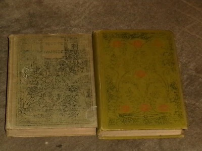 Sir Walter Scott IVANHOE &THE LADY OF THE LAKE Lot of 2 HC 1909 Foto 1 de 4