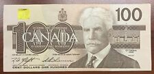 1988 - Canadian 100$ One Hundred Dollar Banknote, Bank Of Canada