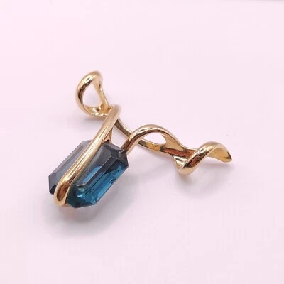 ⭐ Pierre Lang Anhänger Charm Halskette Kette Gold Collier Perle Stein 191 ⭐ - Bild 1 von 3