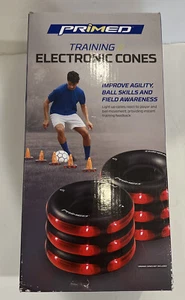 NEW OTHER Set of 6 Electronic Cones for Sports Soccer Agility Training by Primed - Picture 1 of 7