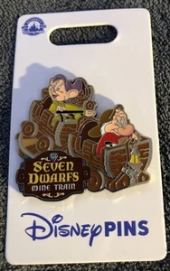 Disney Parks Snow White Seven Dwarfs Mine Train Ride Pin - Picture 1 of 2