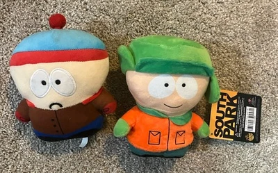 (2) Stan & Kyle Plush Dolls South Park - Image 1 of 2