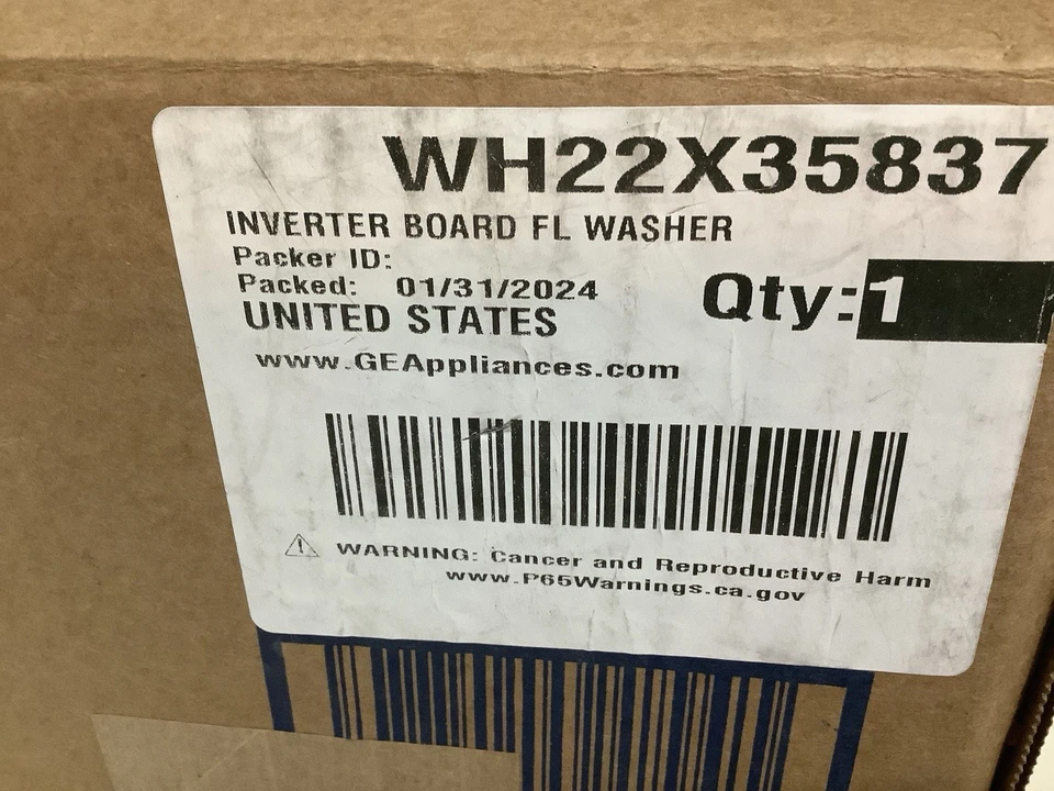 GE Washer INVERTER Board WH22X38837 Brand New OEM - Image 1 of 1