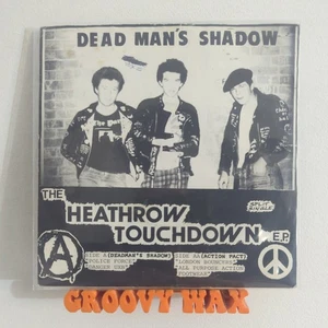 Heathrow Touchdown - Dead Man's Shadow - Rare 7" Vinyl EP Punk  - Picture 1 of 6