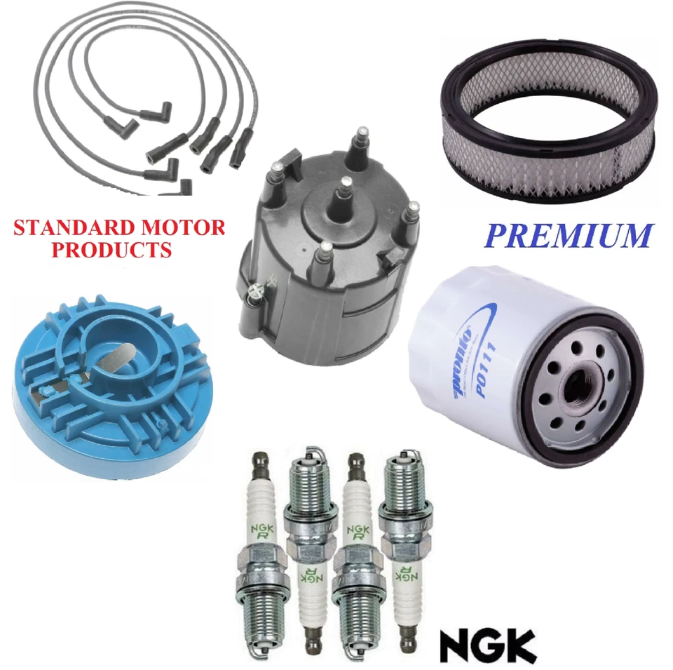 Kit de afinación filtros tapones de cable para CHEVROLET CELEBRITY L4 2,5 L, TBI Vin(R) 82-83 Foto 1 de 1