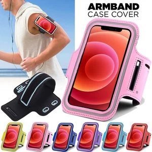 Laufen Joggen Gym Armband Hülle für iPhone 17 16 15 Pro Max 14 13 12 11 7 8 6 5 - Bild 1 von 33