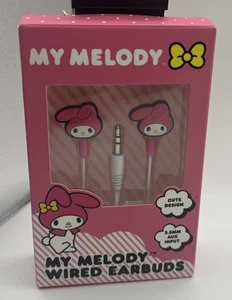 Hello Kitty My Melody Wired Earbuds--Brand New - Picture 1 of 2
