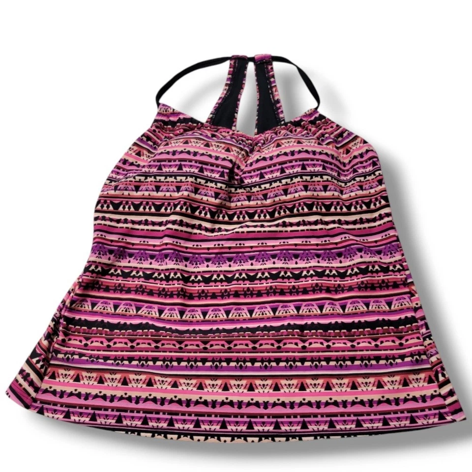 Camiseta sin mangas Kona Sol talla pequeña Tankini traje de baño natación sujetador incorporado Foto 1 de 4