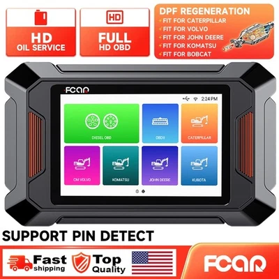 FCAR F804 Construction Machinery Heavy Duty Truck Scanner All System Diagnostic — 第 1/4 张图片