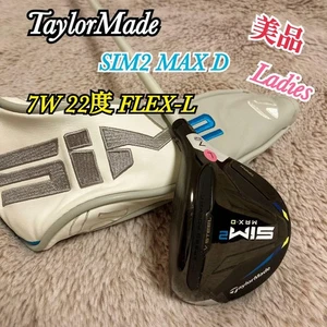 TaylorMade SIM2 MAX D 7W Fairway Wood 22° Left-Hand Adjustable - Picture 1 of 14