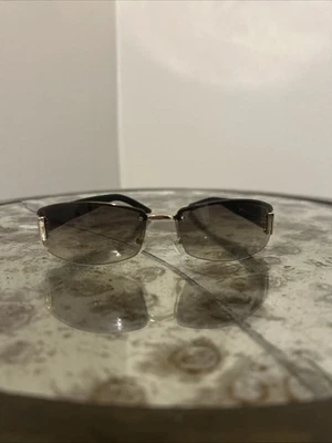 Óculos de sol Gucci GG-1799/S-NQ5 designer oval sem aro dourado e marrom lente gradiente - Imagem 1 de 4