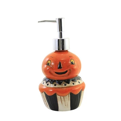 Dispensador de sabonete Transpac Happy Jack Halloween Johanna Parker - Imagem 1 de 3