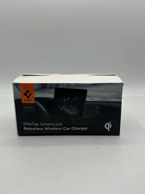 Cargador de coche inalámbrico silencioso Spigen OneTap SmartLock para Samsung Galaxy Z plegable Foto 1 de 4