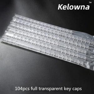Full Transparent Custom Key Cap Set Backlit Keycap For Mechanical Keyboard - Picture 1 of 4