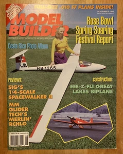 MODEL BUILDER Magazine September 1993 Aircraft Modeling RC Radio Control - Picture 1 of 3