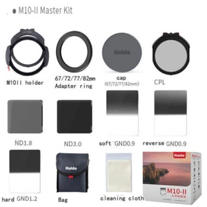 Haida 100mm Red Diamond M10-II holder master Kit with Filter drop-in CPL - Picture 1 of 6