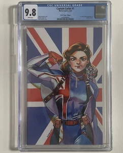 Captain Carter #1 | TFAW Virgin Variant | CGC 9.8 Marvel | May 2022 - Picture 1 of 2