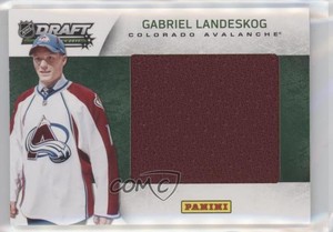 2012 Panini Toronto Spring Expo Draft Jumbo Materials Gabriel Landeskog #GL