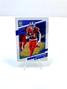 Stefon Diggs 2021 Donruss Optic ERROR CARD - STAMPED PRIZM - #51 Bills MISPRINT  - Picture 1 of 3