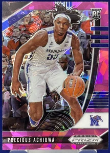 Panini Prizm Draft Picks 2019-20 PRECIOUS ACHIUWA TIGERS PINK CRACKED ICE PRIZM  - Bild 1 von 2