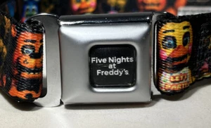 ✅ NUOVO Five Nights at Freddy's COLLARE PER CANI REGOLABILE di BUCKLE-DOWN - Foto 1 di 4