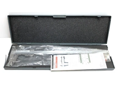 NEW Westward 4KU73 Vernier Caliper 0-12" with Hard Storage Case - Image 1 of 4