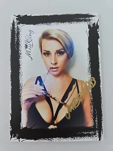 MISS KING Autogramm Autograph Signiert Signed Original Autogrammkarte Model Film - Bild 1 von 1