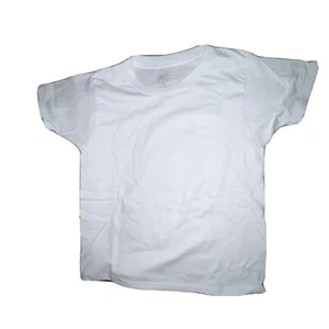 Fruit of the Loom Ultrasoft Signature T-shirt for Boys/Girls M Pk 5 White - Picture 1 of 4