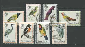 Swaziland Birds various values to 20 cents used - Foto 1 di 1