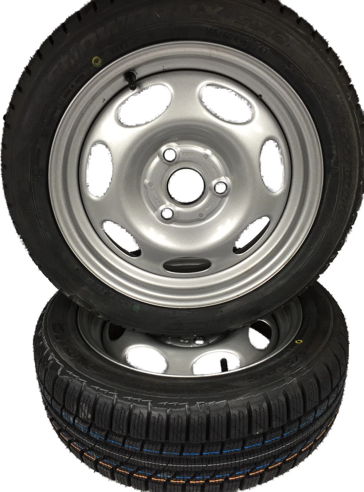 Winterräder Smart FORTWO 451 155/60-175/55R15 Hankook Winterreifen FABRIKNEU - Bild 1 von 4