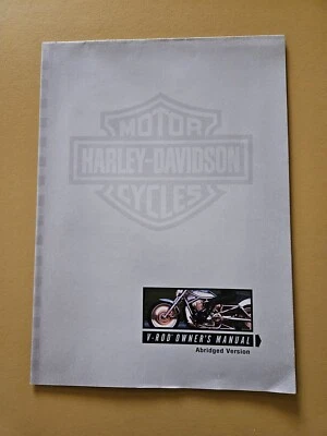 Harley-Davidson V-Rod manual del propietario versión abreviada Foto 1 de 4