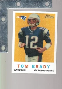 Topps Heritage NFL #69 2005 ¡Tom Brady nítido! CABRA ¡Rara! NM+ PATRIOTAS - Imagen 1 de 1