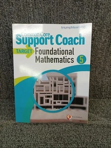 Common Core Support Coach Target Foundational Mathematics Grade 5 New - Picture 1 of 1