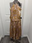 Bailey 44 Womens Satin Pleated Skirt & Top Set Size XS