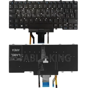 Spanish Backlit Keyboard For Dell Latitude 3340 3350 5480 5490 7480 7490 - Picture 1 of 2