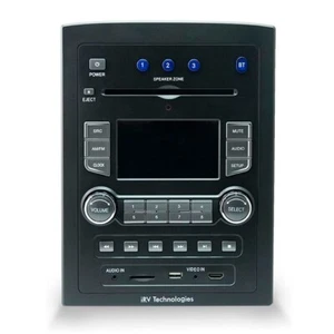 iRV66 AM/FM/CD/DVD/MP3/MP4 DIGITAL5.1/SURROUND SOUND/BLUETOOTH RV RADIO STEREO - Picture 1 of 13