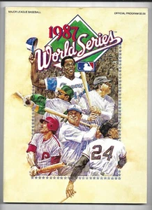 1987 Minnesota Twins vs St. Louis Cardinals World Series Program----EX - Picture 1 of 2