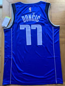 Large 48 Dallas Mavericks 77 Doncic NBA basketball jersey 108cm New From U.K. - Picture 1 of 9