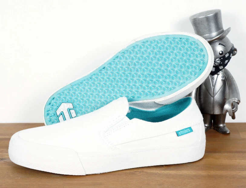 Etnies Skateboard Para Mujeres Langston Ws White 7/37,5 - Imagen 1 de 3